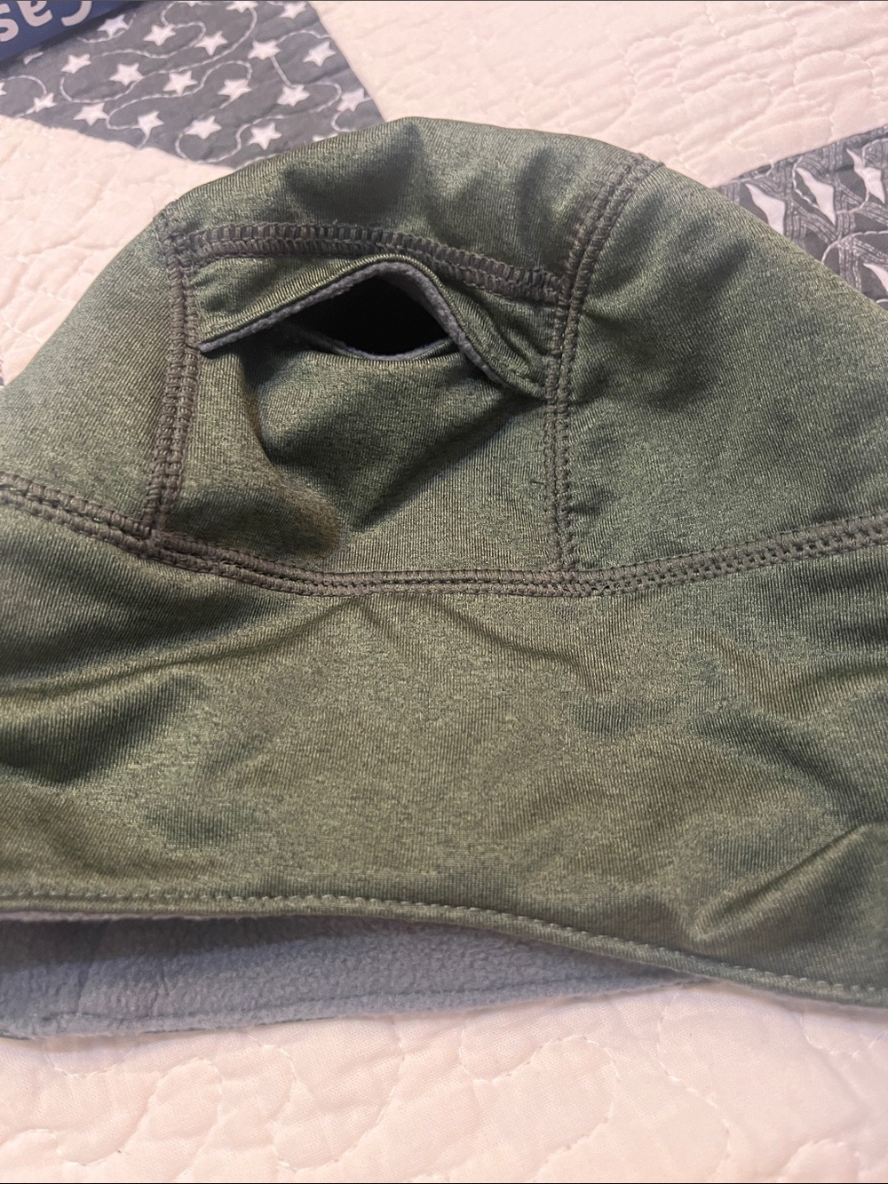 all in motion Olive Green Women's Beanie Hat with Ear Opening